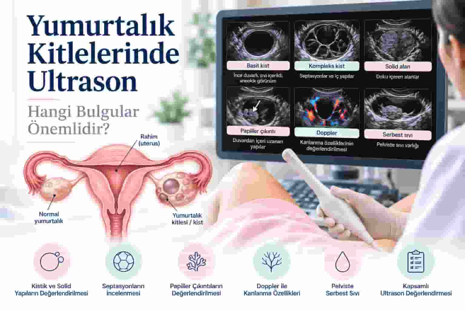 Yumurtalık Kitlelerinde Ultrason